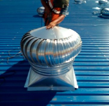 extractor atmosferico de acero inoxidable